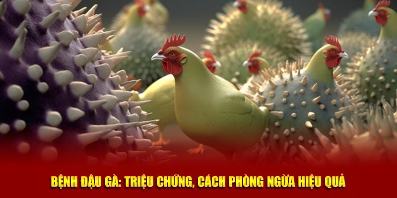 Bệnh Đậu Gà: Triệu Chứng, Cách Phòng Ngừa Hiệu Quả