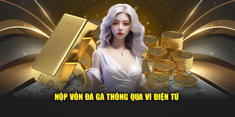 Nộp vốn Đá gà thông qua ví điện tử